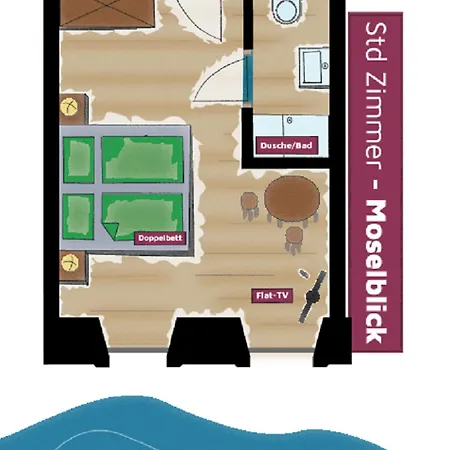 酒店 Daslenz Briedern